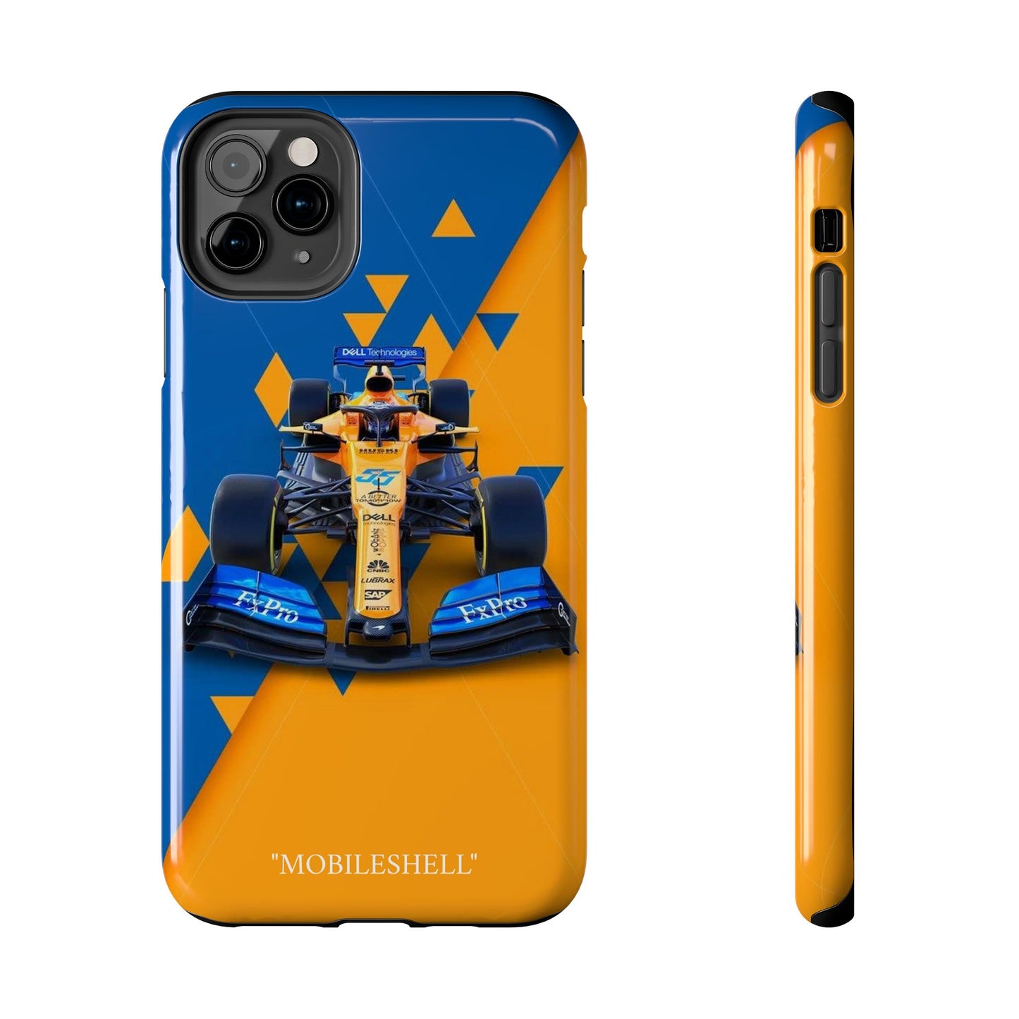 F1 team cartoon tough phone case