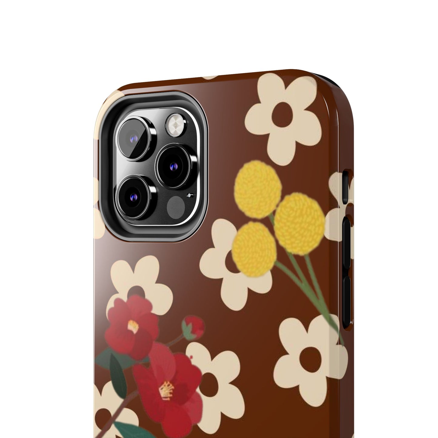 Flower vibe tough phone case