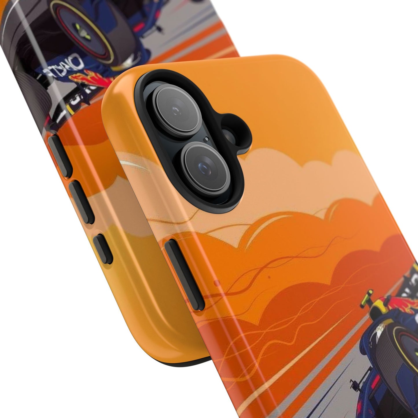 F1 Redbull cartoon tough phone case