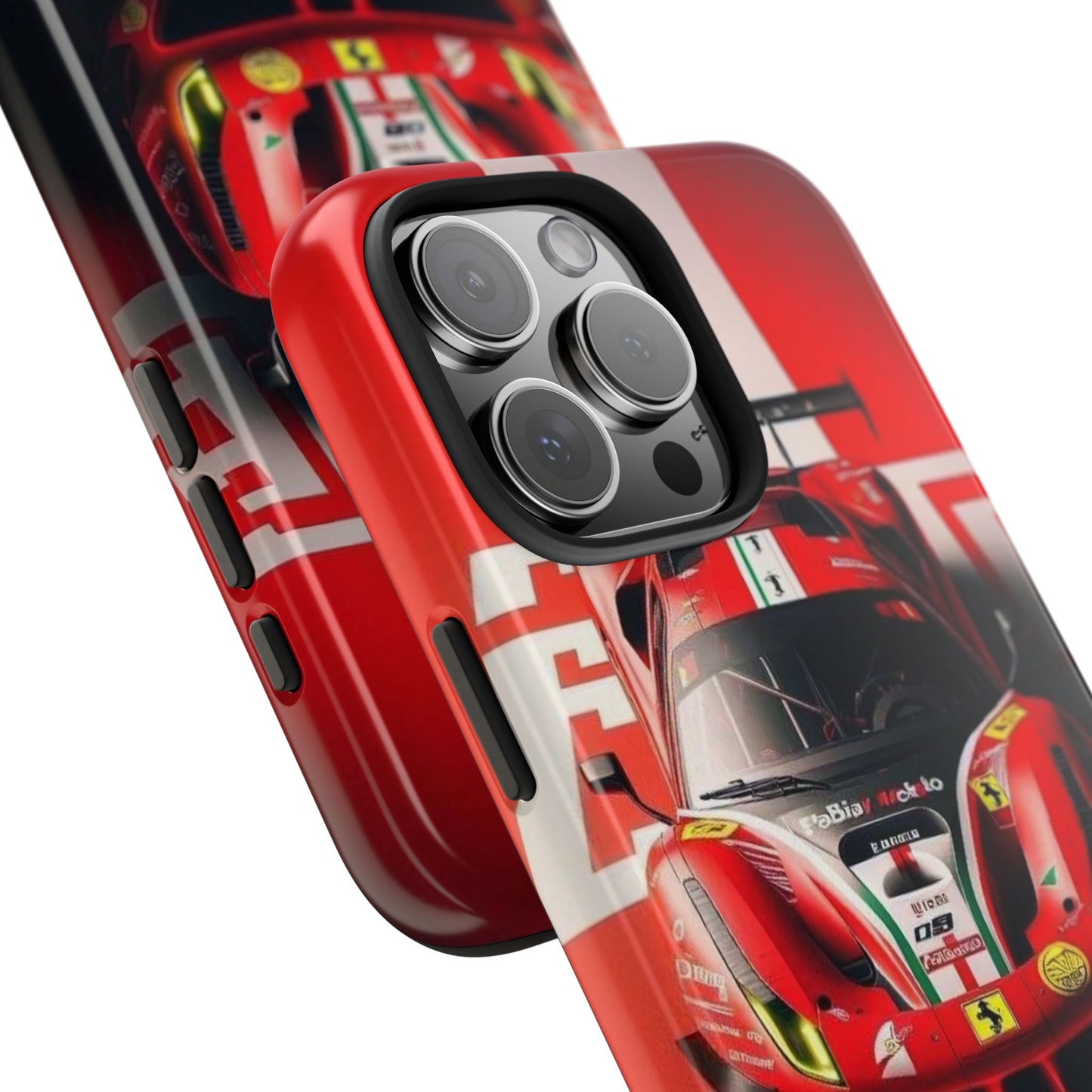 Red Ferrari tough phone case