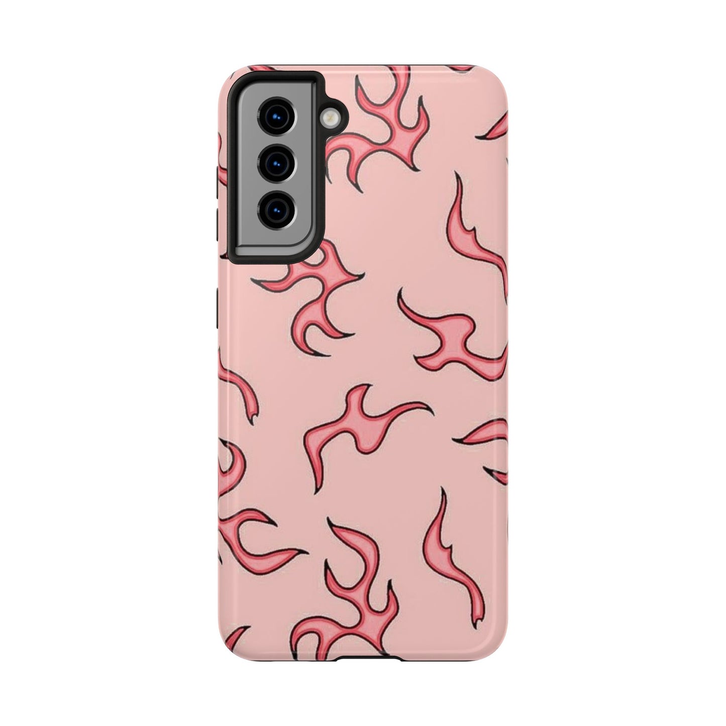 Stylish Flame Tough Phone Case