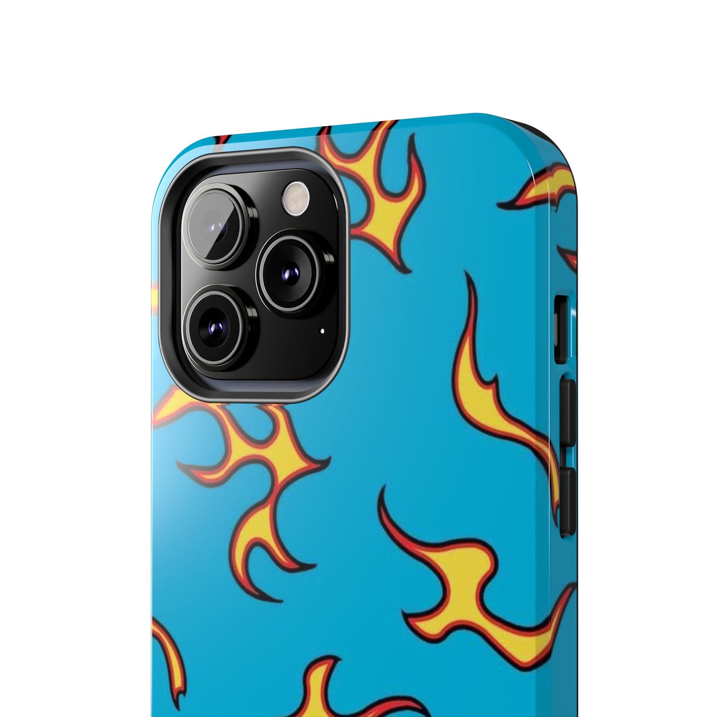 Blue Flame tough phone case