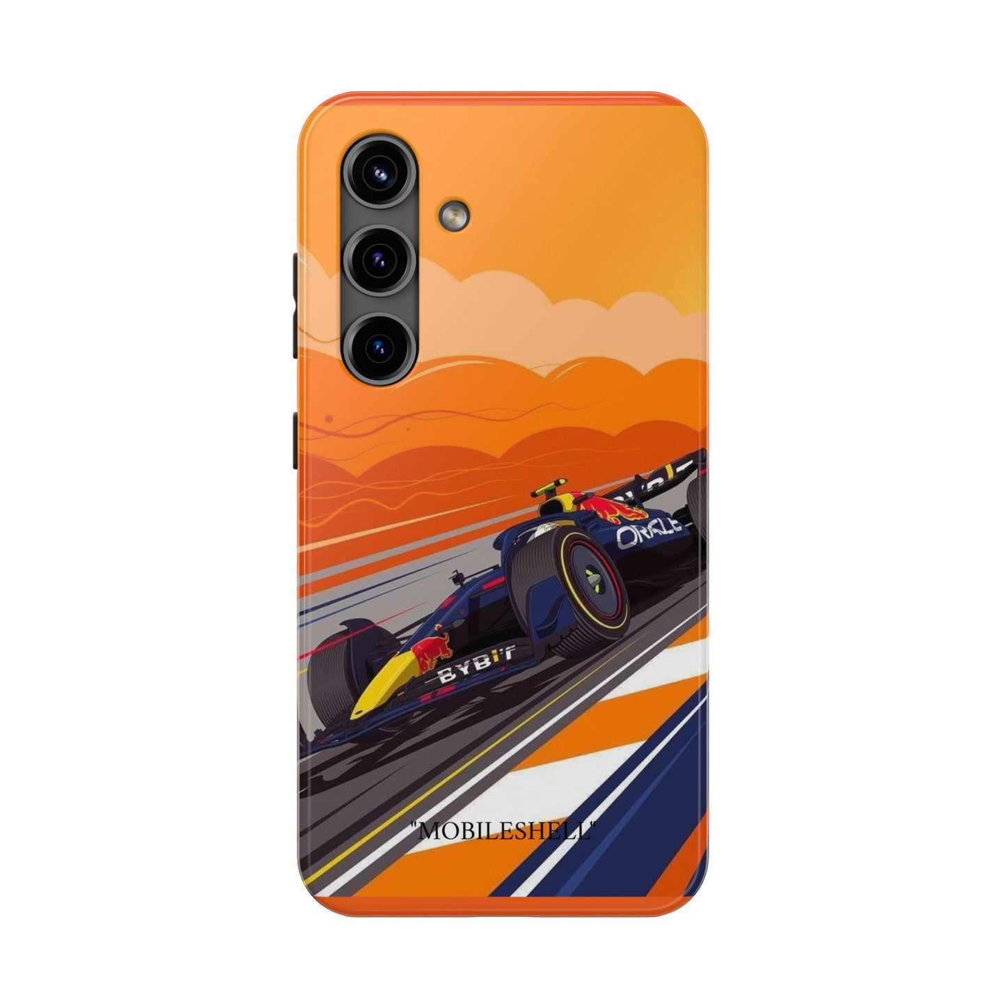 F1 Redbull cartoon tough phone case