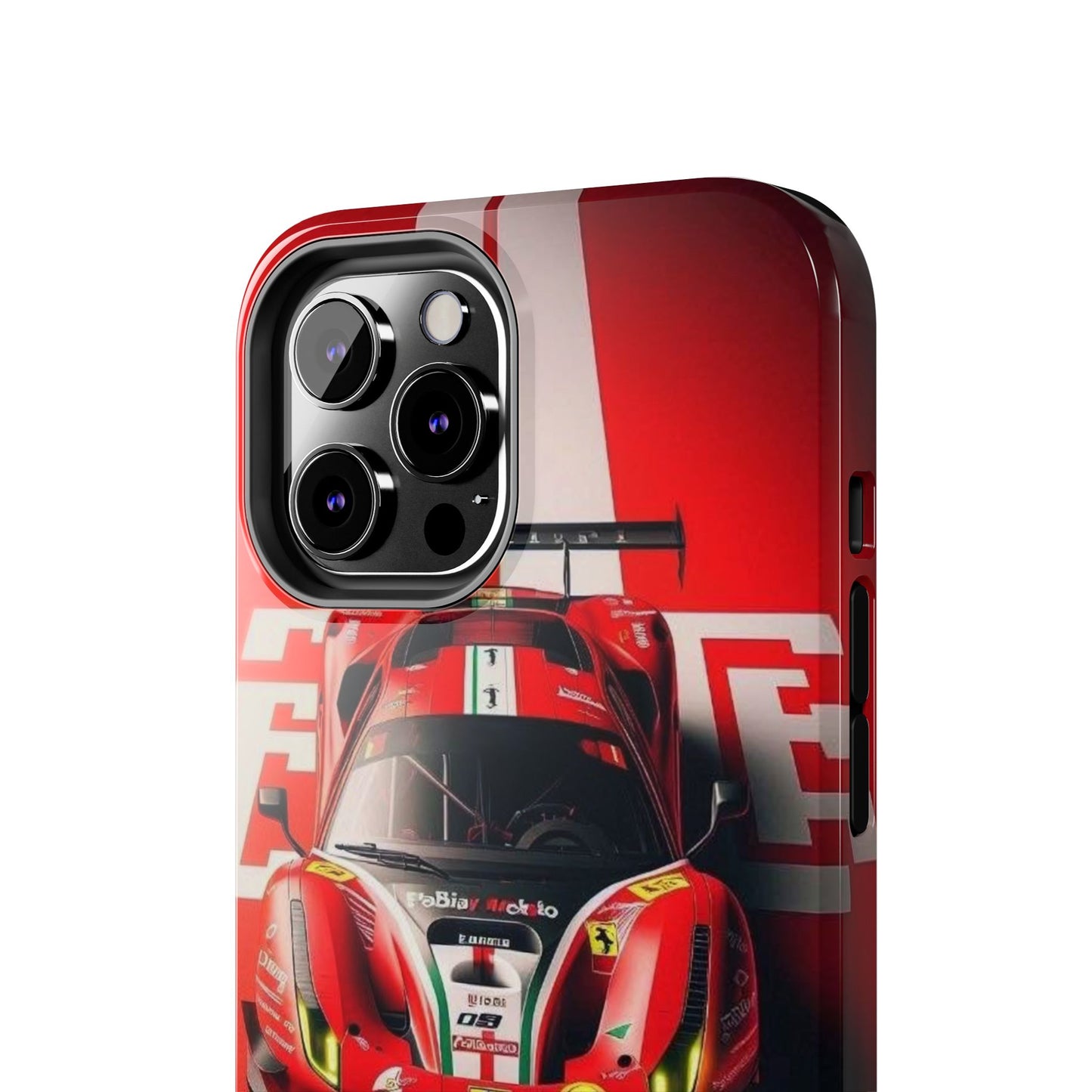 Red Ferrari tough phone case